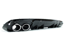 Schwarz Diffusor Chrom Endrohre für Mercedes C205 A205 C43 AMG Line 16-21 OHNE ABE