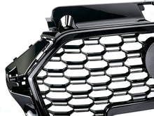 Schwarz Kühlergrill Frontgrill für AUDI A3 8V mit ACC S Line MOPF 2016+ fg170