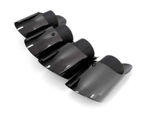 GTS Optik Glänzend Schwarz Auspuff Blenden Endrohr für Porsche Macan S 95B 3.0L 2014-2024