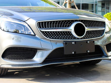 Front Stoßstange Frontspoiler Spoilerlippe Lippe Chrom für Mercedes Benz CLS W218 AMG Line 15-17 di123