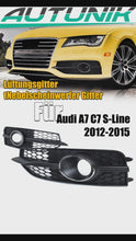 Lüftungsgitter Nebelscheinwerfer Gitter für Audi A7 C7 S-Line 2012-2015