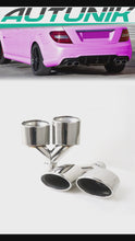 Chrom Auspuff Auspuffblenden Auspuff Endrohr für Mercedes W211 W212 W204 W218 et299