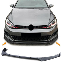 Frontspoiler Spoilerlippe Spoiler Schwarz für VW Golf 7 GTI 2012-2021