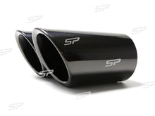 Auspuffblende Endrohr Abdeckung Schwarz 76mm Passend für AUDI A1 8X A3 8P A3 8V A5 8T Q3 Q5 A4 od6