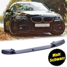 Splitter Spoiler Frontspoiler Lippe Matt Schwarz Passend für BMW 5er F10 F11 M Sport Paket 2010-2017