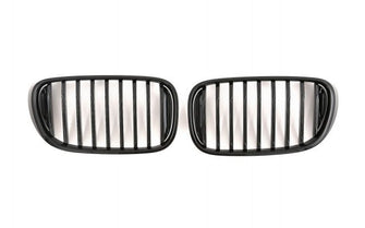 Kühlergrill Nieren Grille Grill Matt Schwarz Passend für BMW 7er G11 G12 pre-Facelift Bj. 07/2015 - 02/2019
