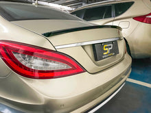 Schwarz Glanz Heckspoiler Spoilerlippe Spoiler für Mercedes Benz CLS W218 C218 11-18 sp93