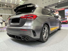 Autunik Diffusor Heckdiffusor Auspuff Doppelrohr für Mercedes A-Klasse W177 A35 2018+ di64