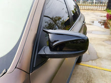 Spiegelkappen Außenspiegelkappen Schwarz Passend für BMW X6 E71 E72 2008-2014 X5 E70 2007-2013