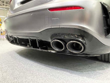 Autunik Diffusor Heckdiffusor Auspuff Doppelrohr für Mercedes A-Klasse W177 A35 2018+ di64