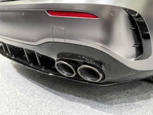 Autunik Diffusor Heckdiffusor Auspuff Doppelrohr für Mercedes A-Klasse W177 A35 2018+ di64