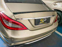 Schwarz Glanz Heckspoiler Spoilerlippe Spoiler für Mercedes Benz CLS W218 C218 11-18 sp93
