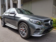 Nebelscheinwerfer Blenden Fin Leisten Chrom für Mercedes-Benz GLC X253 C253 AMG Line 2016-2019 pz67