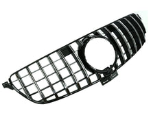 Kühlergrill Panamericana Grill Schwarz Chrom für Mercedes Benz GLE W166 SUV 2015-2019