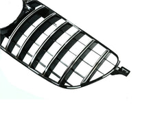 Kühlergrill Panamericana Grill Schwarz Chrom für Mercedes Benz GLE W166 SUV 2015-2019