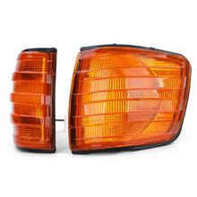 Autunik Seitenblinker Orange mit E Zeichen für Mercedes Benz C126 Coupe SEC 1981-1991