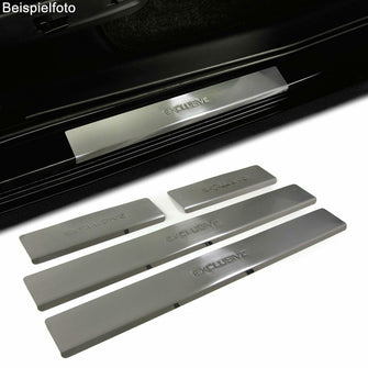 Edelstahl Trittschutz Einstiegsleisten Exclusive für Mercedes-Benz W123 1975-1986