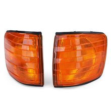 Autunik Seitenblinker Orange mit E Zeichen für Mercedes Benz C126 Coupe SEC 1981-1991