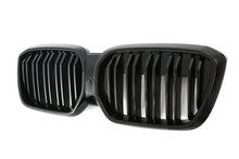 Kühlergrill Nieren Grille Grill Doppelsteg Glanz Schwarz Passend für BMW iX3 G08 LCI ab 09/2021