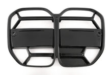 Kühlergrill Nieren Grille Grill Glanz Schwarz Passend für BMW 4er G22 Coupe G23 Cabrio ab 10/2020