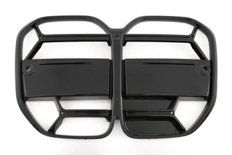 Kühlergrill Nieren Grille Grill Glanz Schwarz Passend für BMW 4er G22 Coupe G23 Cabrio ab 10/2020